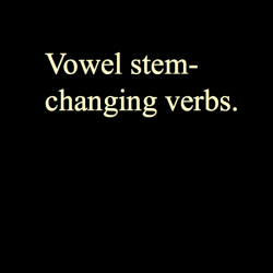 Words with the stem voc