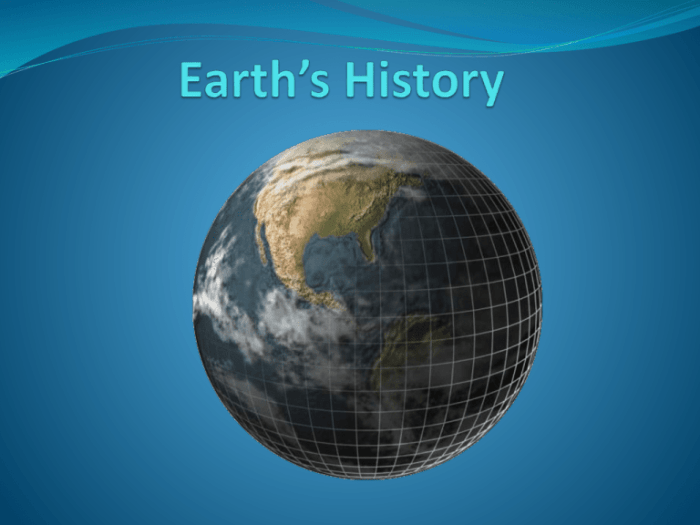 Section 12.1 discovering earth's history