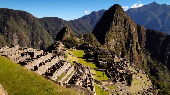 Empire that built machu picchu crossword