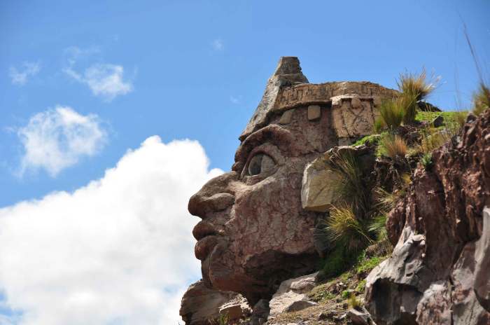 Empire that built machu picchu crossword