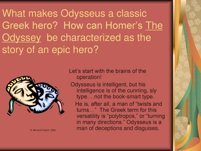 Quotes that show odysseus is a hero