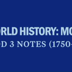 Ap world history 1750 to 1900 practice test