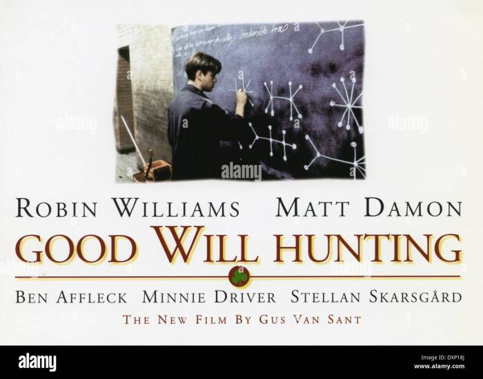 Will's strength in good will hunting