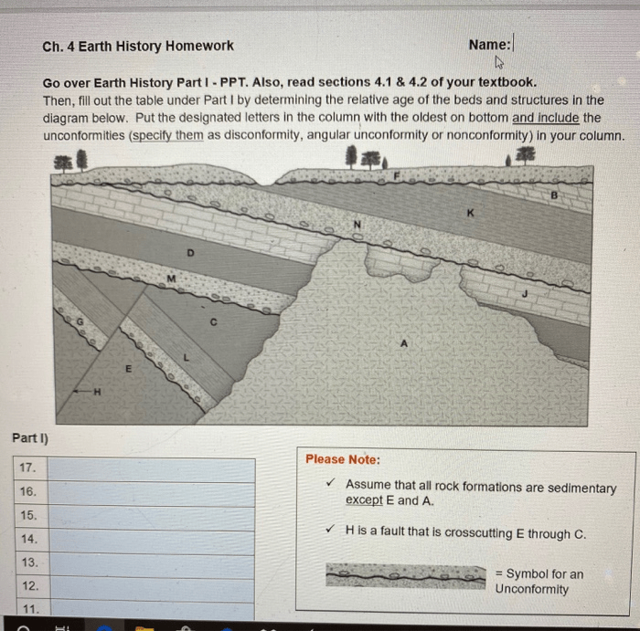 Section 12.1 discovering earth's history