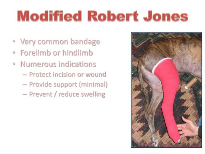 Robert jones bandage