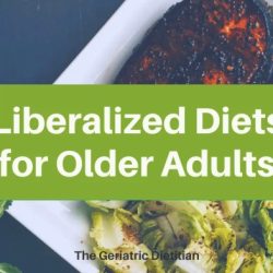 Liberalized diets older